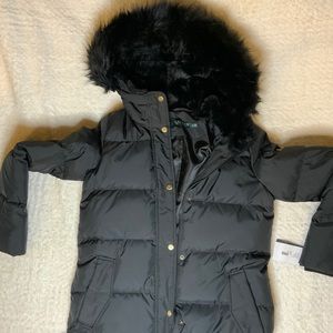 🆕LAUREN Ralph Lauren Heavy Down Puffer Coat Black
